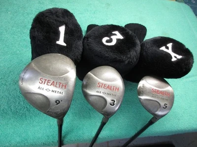 Stealth Low G.O.C. Juego de madera de metal, 1, 3, 5 maderas con HC, ejes Uniflex de grafito Foto 1 de 4