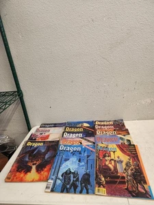 Vintage D&D Dungeons & Dragons Dragon Magazine Lot Of 14 - Picture 1 of 15