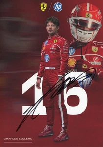 Charles Leclerc - Autogramm (handsigniert/handsigned) - RARITÄT 2025 - Bild 1 von 1