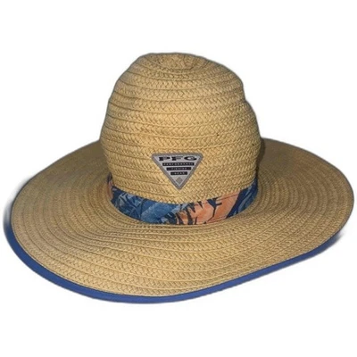Chapéu de palha Columbia PFG BAHA tropical S/M CU0244 - Imagem 1 de 4