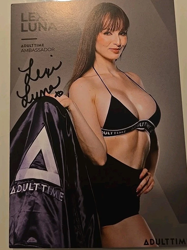 LEXI LUNA AUTOGRAMM SIGNIERT AUTOGRAPH SIGNED Autogrammkarte Erotik - Bild 1 von 1
