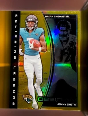 2024 Obsidian - Brian Thomas Jr. Gold Eclipsing Legends *Fin de libro* # 10/10 Foto 1 de 3