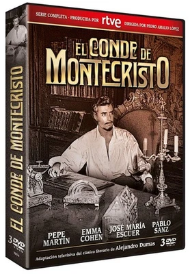 RESEARCH ENTERTAINMENT El Conde de Montecristo (Serie de TVE 1969) 3 DVDs [DVD]