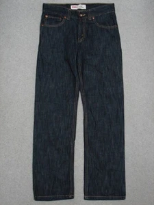QK13458 2014 **LEVI'S** 514 SLIM STRAIGHT JEANS YOUTH sz16R (msr 28"x28") DARK - Picture 1 of 6