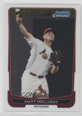 2012 Bowman Chrome Matt Holliday #109 - Image 1 of 2