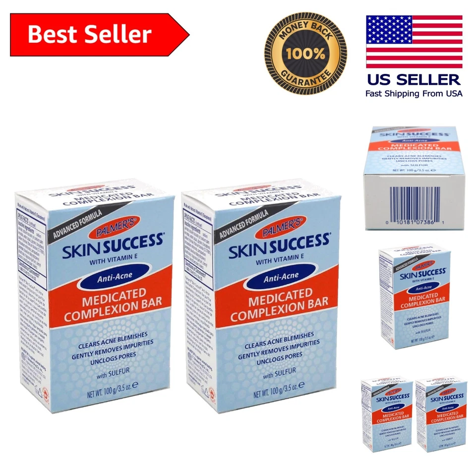 Skin Success Medicated Complexion Bar With Vitamin E 3.5 Oz 100 G