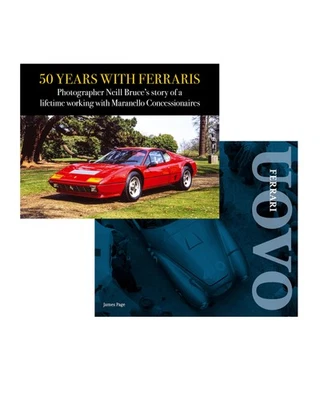 Ferrari 166/MM 212 Uovo 50 Years 2 Book Set - Image 1 of 3
