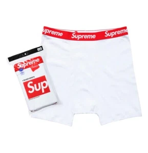 Supreme x Hanes Boxers Briefs (4 pack) - White XL Brand New In The Bag - Picture 1 of 1