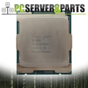 Lot of 2 Intel Xeon W-2123 SR3LJ 3.60GHz 8.25M Quad Core LGA2066 CPU Processors - Picture 1 of 1