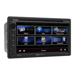 Soundstream Double 2 Din VR-651B DVD/CD/MP3 Player 6.5" LCD Display Bluetooth - Picture 1 of 4