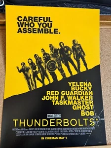 Marvel Studios: Thunderbolts Film großes Poster. Karte. - Bild 1 von 1
