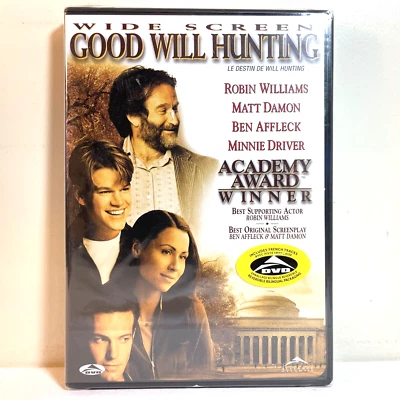 GOOD WILL HUNTING (1997) DVD Robin Williams, Matt Damon - Drama Romance NEW - Image 1 of 4
