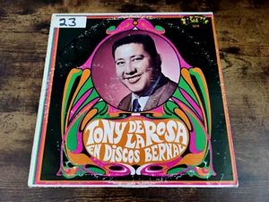 TONY DE LA ROSA EN DISCOS BERNAL LP/TE MUERES DE RISA/TEJANO, NORTENO/TESTED LP - Picture 1 of 4