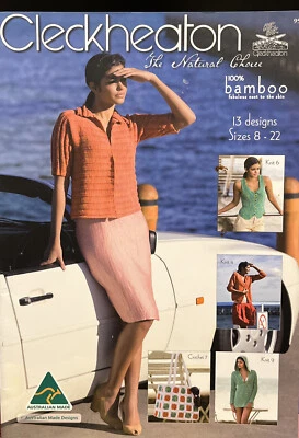 CLECKHEATON LADIES KNITTING PATTERN BOOK NO.958 Size 8-22 - Image 1 of 2