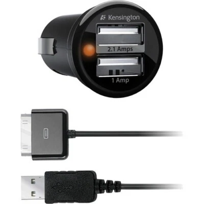 Cargador Duo Kensington Power Bolt, K33497Us iPod iPhone iOS 3.0 o posterior Foto 1 de 3