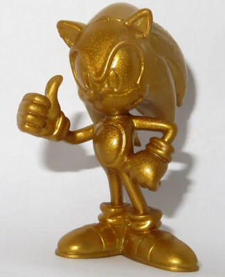 SEGA TOYS 2003 GOLD LTD 1.5" BLIND BOX SONIC X THE HEDGEHOG JAPAN FIGURINE RARE - Image 1 of 4