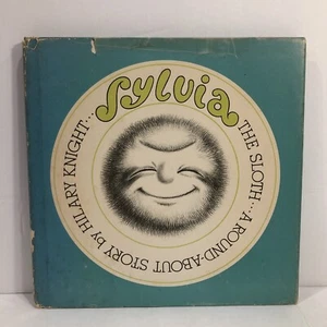 SYLVIA THE SLOTH, Hilary Knight, 1969, First Edition? Hardcover w DJ, ACCEPTABLE - Picture 1 of 20