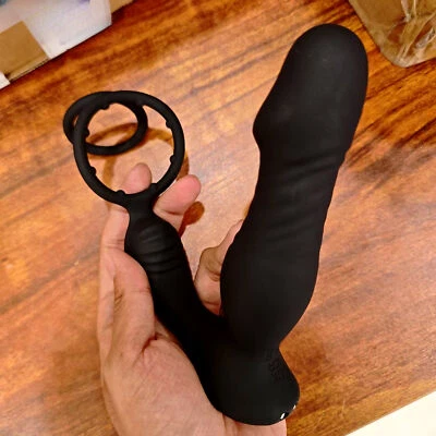 APP Prostata Massagegerät Vibrator Dildo Stoßfunktion Sexspielzeug für Männer DE - Bild 1 von 4
