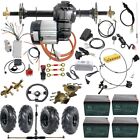 760mm Differential Rear Axle Kit 1000w Motor 6&quot; Wheels Electric e-scooter Gokart