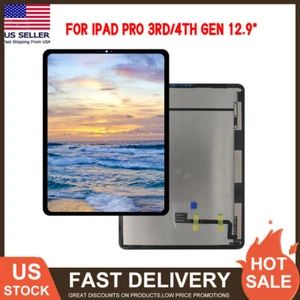 For iPad Pro 12.9 (4th Gen) 2020 Touch Screen Digitizer LCD Display Assembly USA - Picture 1 of 7