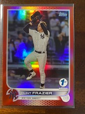 2022 Topps Series 1 1st edition Clint Frazier Hot Pink /50 Yankees 