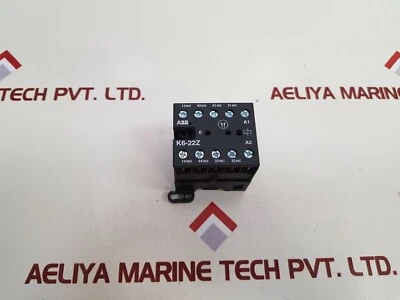 ABB K6-22Z Contactor Relay 110-127V GB 14048.5 - Image 1 of 4