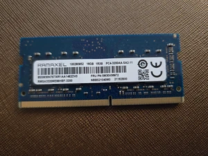 RAMAXEL 16GB 1RX8-PC4-3200AA-SA2-11-RMSA3320ME88HBF-3200-LAPTOP RAMs - Picture 1 of 3