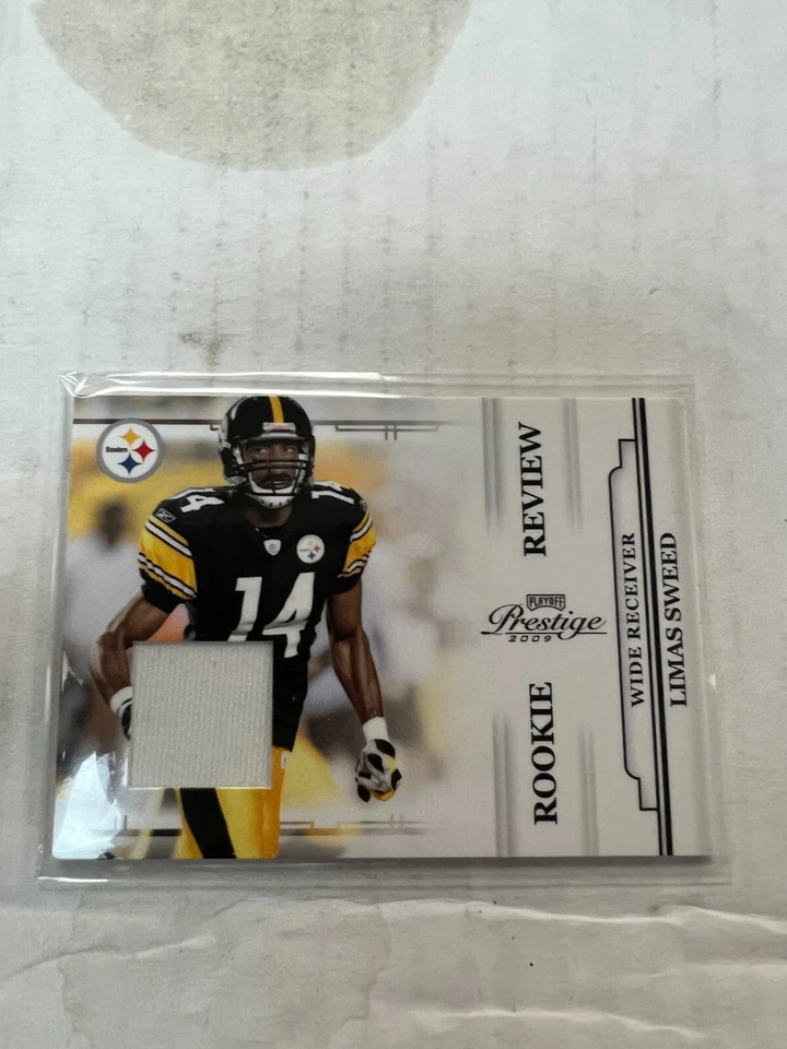 Limas Sweed 2009 Panini Prestige Jersey #38 NrMt - Image 1 of 1