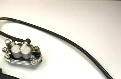 13 Yamaha TTR125 TTR 125L YZ85 Front Brake Caliper Mount Piston Pads Hose 6-I - Image 1 of 4