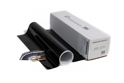 9€/m² Solar Screen New Black Plus 95C - 30C Scheiben Tönungsfolie Autoglasfolie