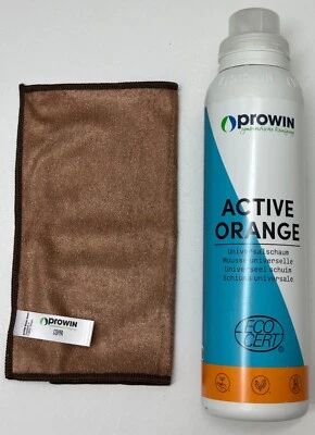 proWIN Active Orange Universalschaum 1000 g + Coppa Tuch braun WC-Reinigung NEU - Bild 1 von 3