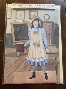 Victorian Dress Doll Card Emily circa 1870 Blank for Special Messages NEW - Picture 1 of 5