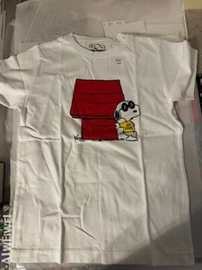 Kaws Peanuts Uniqlo Snoopy shirt 11-12 Kids Youth graphic b1 - Picture 1 of 2