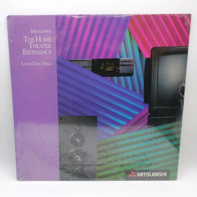 Mitsubishi The Home Theater Experience (1991) Promo Demo Laserdisc / New Sealed - Image 1 of 2