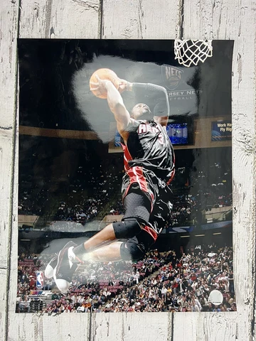 2006 Dwyane Wade #3 Miami Heat Photo File NBA Wall Hanging Basketball Poster Cover
