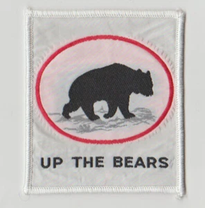 NORTH SYDNEY BEARS UP THE BEARS SUPPORTERS PATCH NEW Size 8,5cm x 7.5cm - Bild 1 von 2