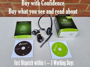 Nuance Dragon Dictate 2.5 with Plantronics Headset. Mac, CD, ENG. Type: Speech - Picture 1 of 18