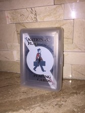National Flag Playing Cards Clear