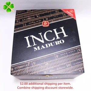 Inch Maduro No. 70 Empty Wood Cigar Box 8" x 7.25" x 4.75" - Picture 1 of 11
