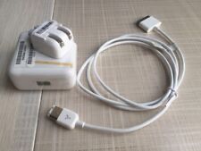 A1070 Apple iPod 4 4th Color POWER ADAPTER + 30Pin-6Pin FW Firewire Cable Cord