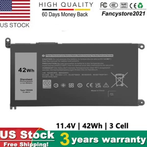 YRDD6 Battery for Dell Inspiron 3582 3593 3793 5493 5585 5593 5480 5590 5594 US - Picture 1 of 9