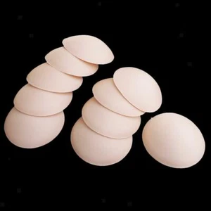 Prettyia 5 Pairs Removable Sponge Bra Pads Inserts for Women Yoga Sports Bra - Picture 1 of 10