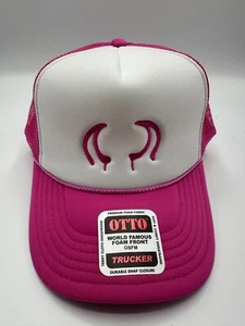 Otto Yungblud Horns Logo Pink Mens Adult Trucker Cap Hat One Size - Picture 1 of 7