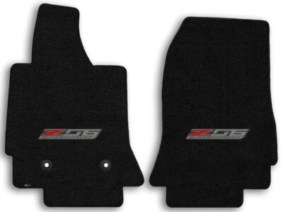 Alfombrillas Black Lloyd Ultimat 2 piezas para Chevrolet Corvette 2015-2019 con logotipo Z06 Foto 1 de 4