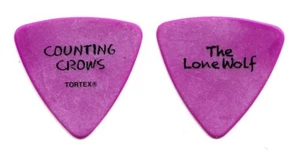 Counting Crows Millard Powers The Lone Wolf Purple Bass Guitar Pick - 2024 Tour - Picture 1 of 1
