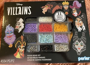 Perler Fused Bead Kit - Disney Villains - 4554 Teile - Neu / Versiegelt - Bild 1 von 2