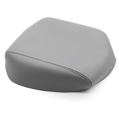 Cubierta de reposabrazos gris para consola de cuero Honda Pilot 2009 2010 2011 2012 2013 2014 Foto 1 de 4