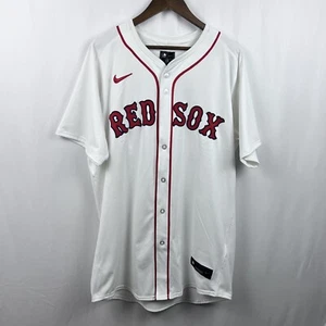 Nike Boston Red Sox David Ortiz #34 White Authentic Elite Player Jersey Size 48 - Picture 1 of 8
