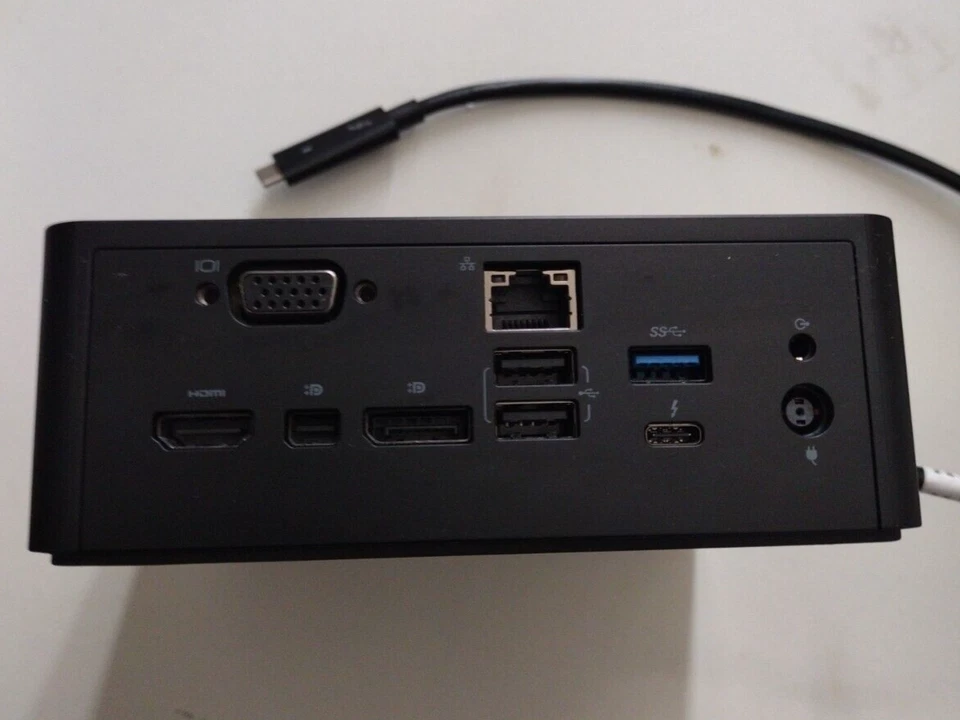 Dell TB16 Thunderbolt Docking Station with 130W AC Adapter - Good Condition - Image 1 of 4