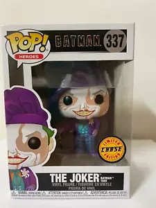 FUNKO POP! HEROES 1989 BATMAN - THE JOKER #337 CHASE EDITION FIGURE VINILE - Foto 1 di 4